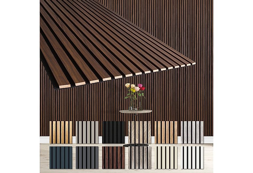 Hexim Wanddekoobjekt AP13 (Akustikpaneele 2 Stück 278x60cm Holz Comfort - f günstig online kaufen