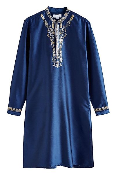 Next Langarmhemd Langes Kurta-Hemd (1-tlg) günstig online kaufen