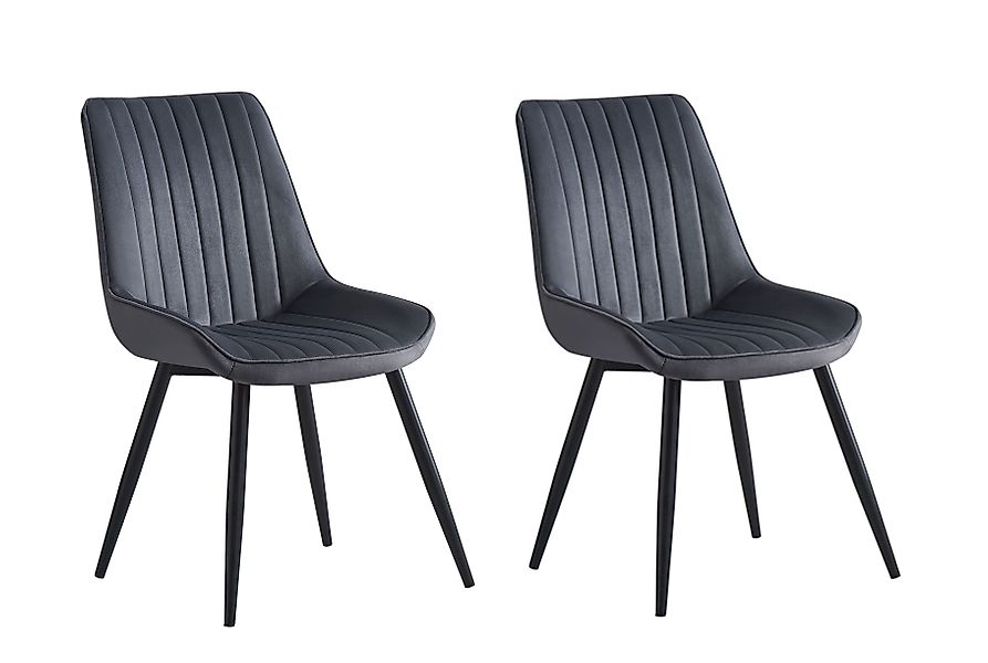 YOZI Esszimmerstuhl 2er Esszimmer Stühle Polsterstuhl günstig online kaufen