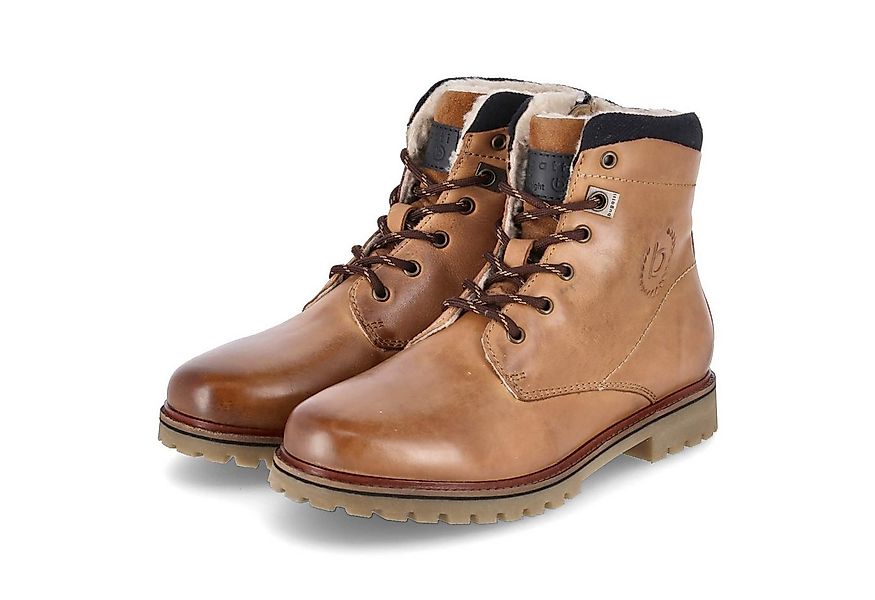 bugatti Bugatti 321AOQ521200-6300 Herren Leder & Textil braun Schnürstiefel günstig online kaufen