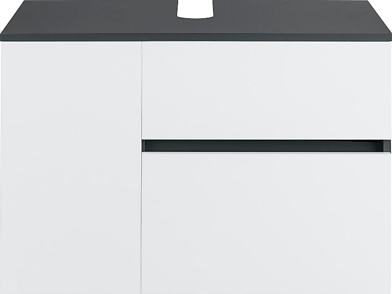 Home affaire Waschbeckenunterschrank Wisla für Wandmontage, Siphonausschnit günstig online kaufen