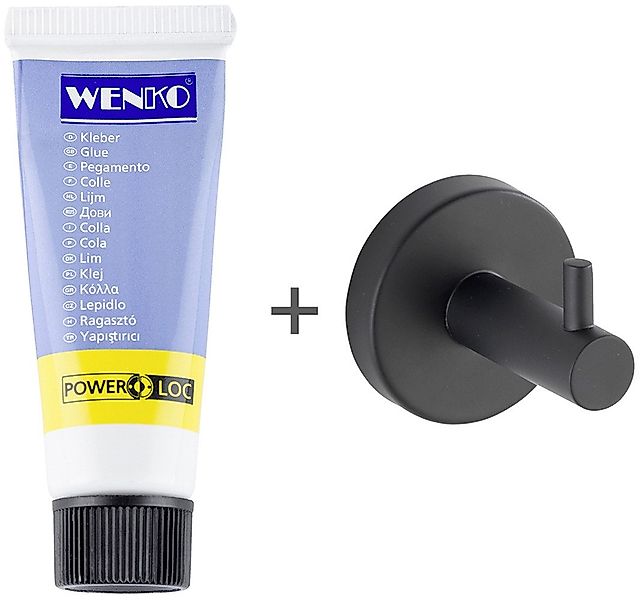 WENKO Wandhaken Modell Bosio, (Set), inkl. Power-Loc® Kleber, für Bad und H günstig online kaufen