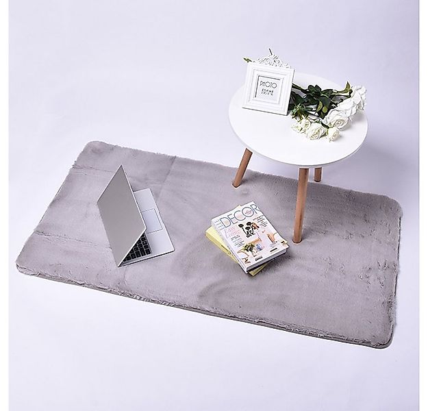 Rosnek Teppich Flauschige Weich Shaggy, für Schlafzimmer und Wohnzimmer, Re günstig online kaufen