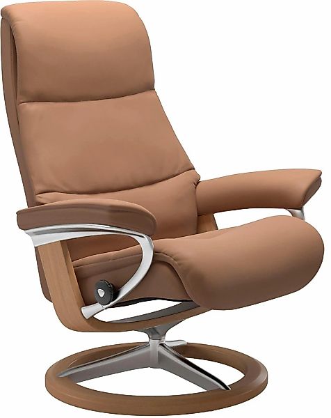 Stressless "View" Set, Relaxsessel mit Hocker, mit Signature Base, Größe M, günstig online kaufen