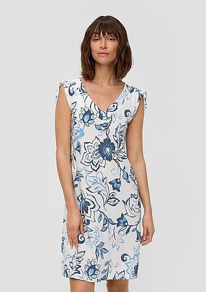 s.Oliver Minikleid Kleid mit V-Ausschnitt und günstig online kaufen