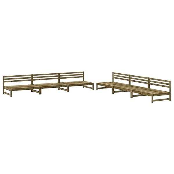 vidaXL 6-Tlg Garten-Lounge-Set Imprägniertes Kiefernholz 3186612 günstig online kaufen