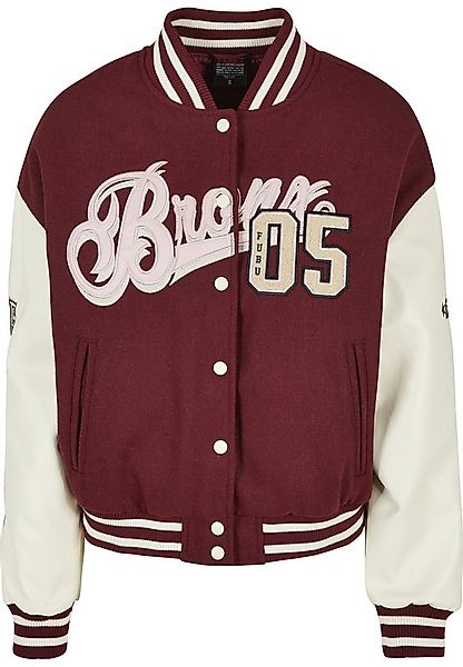 Fubu Collegejacke Fubu Damen FW224-006-1 City 05 Varsity Jacket bordeaux/of günstig online kaufen