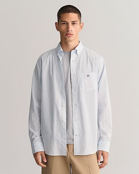 Gant Langarmhemd "REG POPLIN STRIPE SHIRT" günstig online kaufen