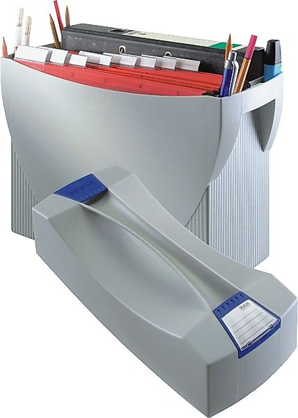 HAN-Bürogeräte Aufbewahrungsbox Hängemappenbox Swing mit Deckel günstig online kaufen