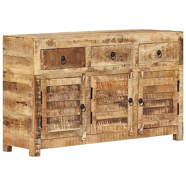 vidaXL Sideboard 110x30x65 cm Massivholz Mango 338427 günstig online kaufen