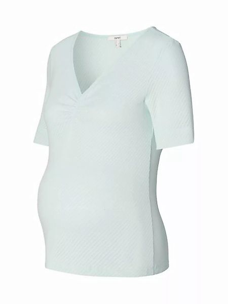 ESPRIT maternity Umstandsshirt Pointelle-T-Shirt aus Bio-Baumwolle günstig online kaufen
