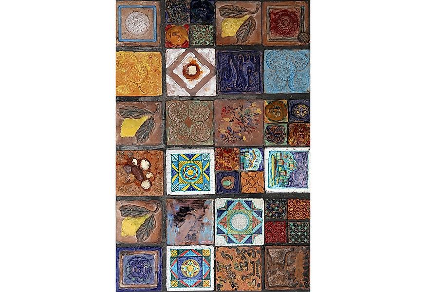 Bamyum Teppich Superlonga Teppich mit Chenille-Druck, Waschbarer, Antibakte günstig online kaufen