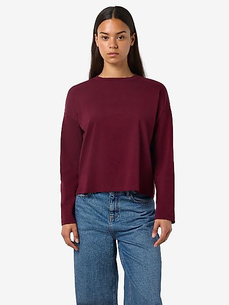 Noisy may Langarmshirt "NMMOCCA L/S REGULAR FIT TOP JRS FWD NOOS" günstig online kaufen
