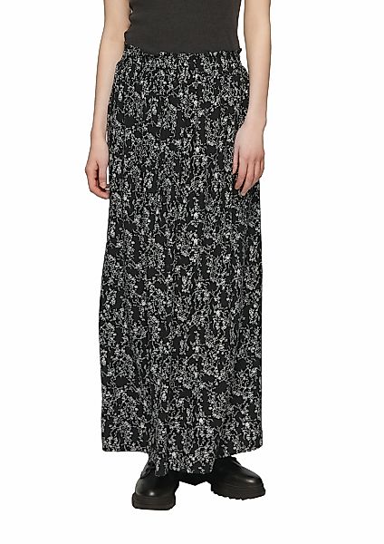 QS Maxirock mit All-Over Print günstig online kaufen