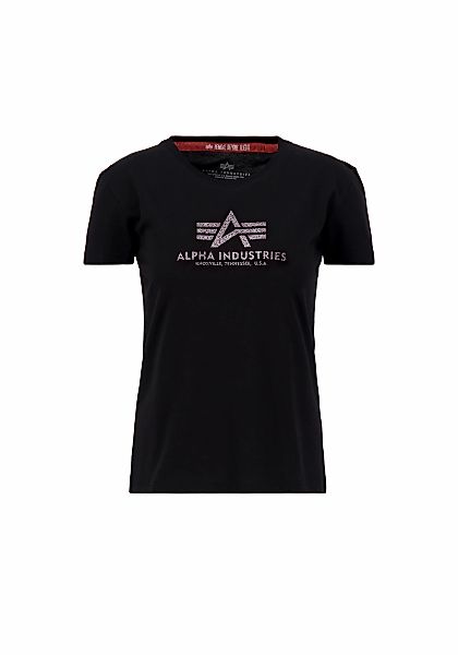 Alpha Industries T-Shirt "New Basic T-Shirt BL Glitter W" günstig online kaufen