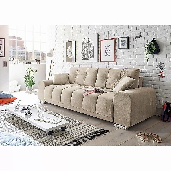 ED EXCITING DESIGN Schlafsofa, Paco Schlafsofa 260x90 cm Sofa Couch Schlafc günstig online kaufen