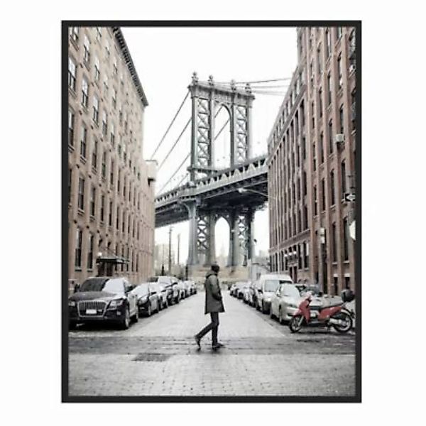Liv Corday Wandbild Brooklyn schwarz Gr. 30 x 40 günstig online kaufen