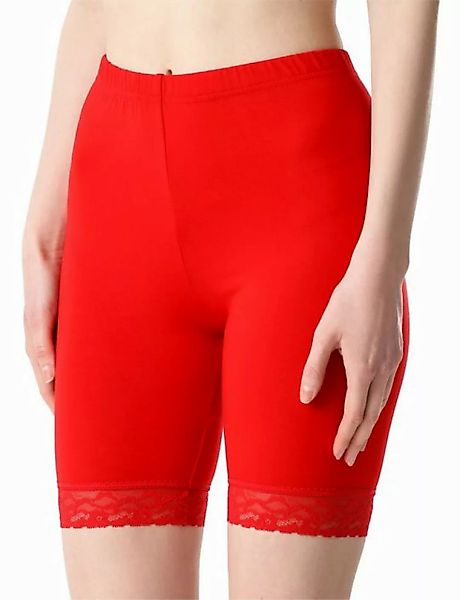 Bellivalini Leggings Damen Kurze Hose BLV50-217 (1-tlg) mit Spitze günstig online kaufen