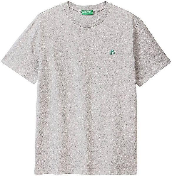 United Colors of Benetton T-Shirt mit Label-Badge günstig online kaufen