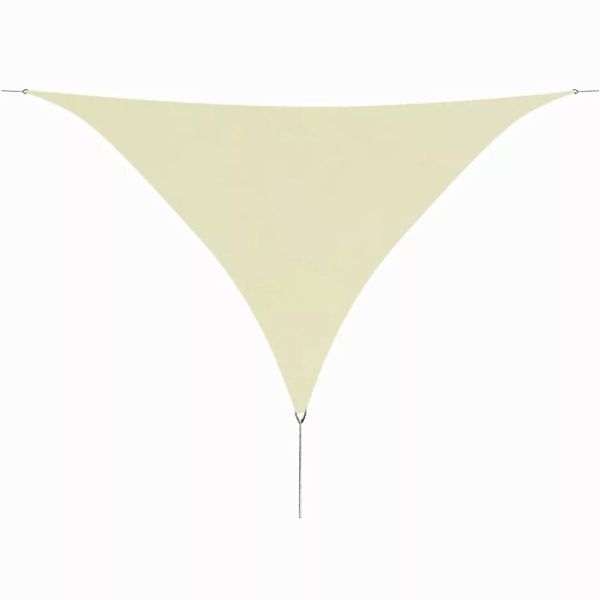 Sonnensegel Oxford Gewebe Dreieckig 3,6 X 3,6 X 3,6 M Creme günstig online kaufen