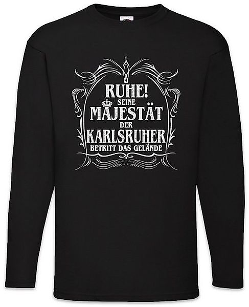 Urban Backwoods Langarmshirt Seine Majestät Der Karlsruher Langarm T-Shirt günstig online kaufen