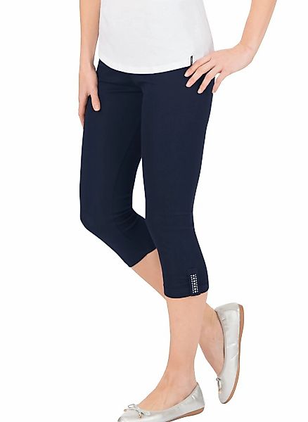 Trigema Leggings "TRIGEMA Leggings 7/8 mit Kristallsteinen", (1 tlg.) günstig online kaufen