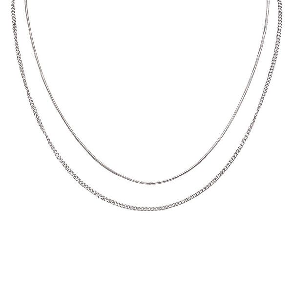 Lobstein & Söhne Gliederkette Damen Halskette günstig online kaufen