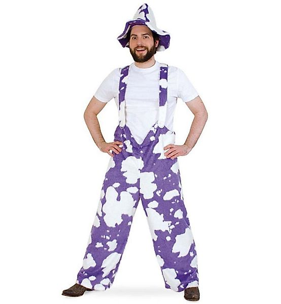 Fries Kostüm Latzhose Kuh lila günstig online kaufen