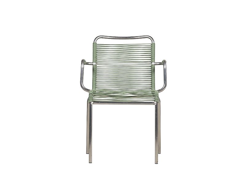 Fiam Stuhl Spaghetti aus Aluminium, Salbei günstig online kaufen
