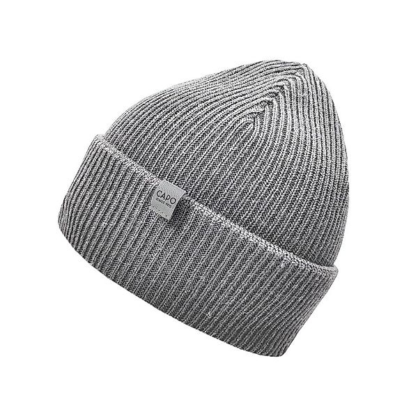 CAPO Strickmütze Strickmütze, Umschlag Merinowolle (1-St) günstig online kaufen
