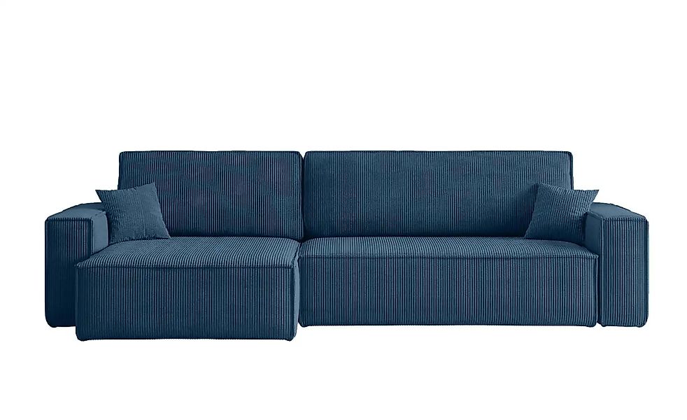 Ecksofa mit Schlaffunktion Carl ¦ blau ¦ Maße (cm): B: 272 H: 82 Polstermöb günstig online kaufen
