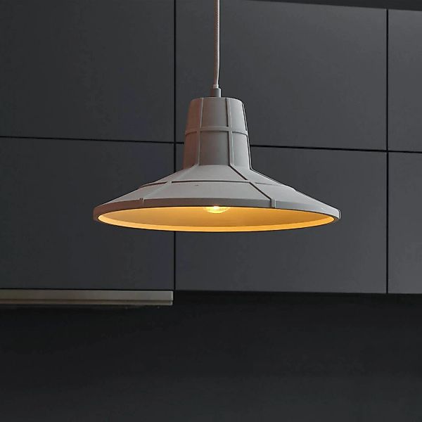 OSRAM Hängelampe CONCRETE SALA, grau, Ø 32 cm, Beton, E27 günstig online kaufen