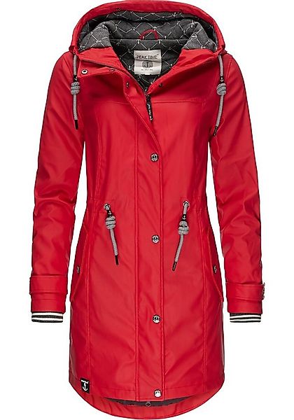 PEAK TIME Regenjacke L60042 stylisch taillierter Regenmantel für Damen günstig online kaufen