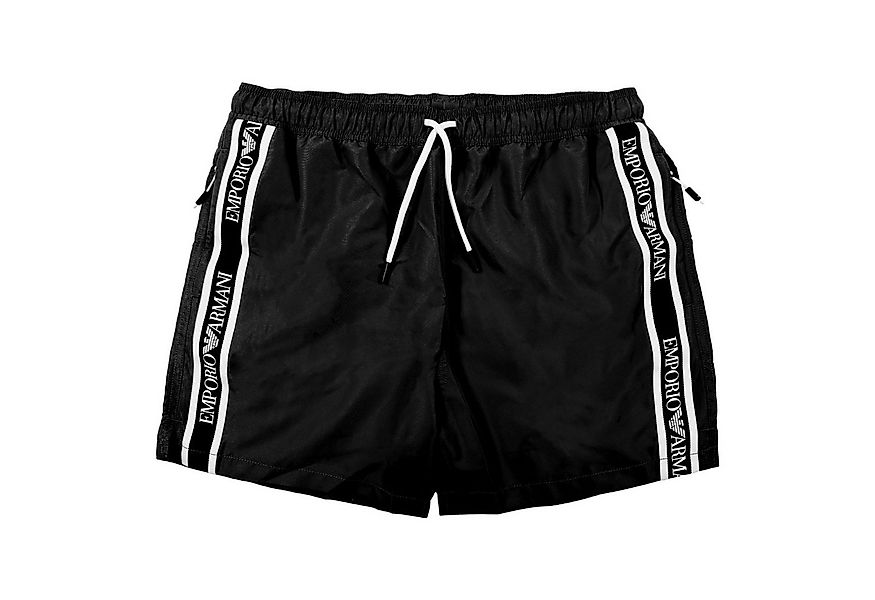 Emporio Armani Badeshorts Boxer Beachwear mit Logoband günstig online kaufen