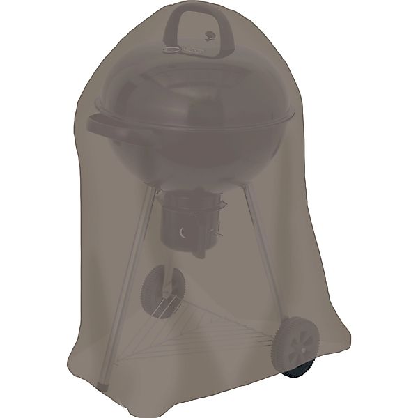 tepro Universal Abdeckhaube für Kugelgrill groß Ø ca. 73 cm x 90 cm Taupe günstig online kaufen