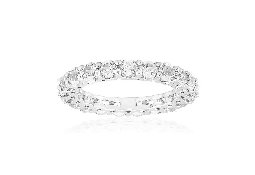 Cavill Silberring Nigerianischer Weißer Topas Silber Ring (1-tlg) günstig online kaufen