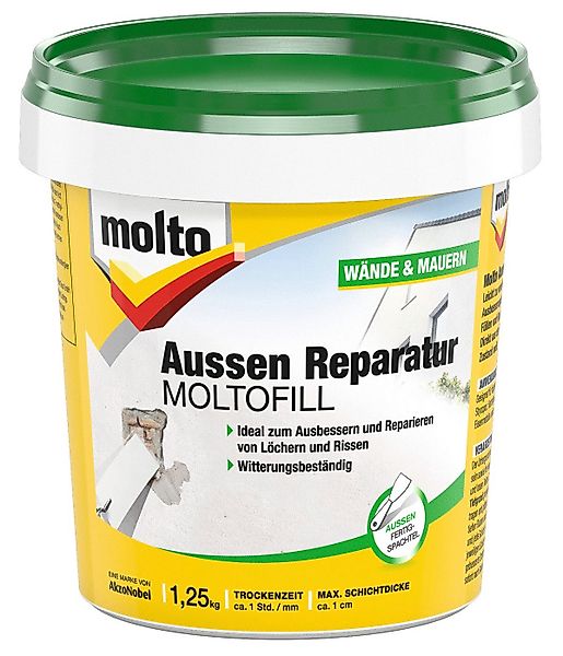 MOLTO Spachtelmasse MOLTO Moltofill Fertigspachtel Außen günstig online kaufen
