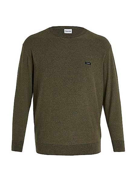 Calvin Klein Big&Tall Rundhalspullover BT_COTTON NYLON MOULINE SWEATER günstig online kaufen