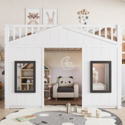 Merax Hochbett 90x200cm mit Rausfallschutz und günstig online kaufen