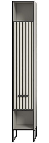 xonox.home Hochschrank Kaschmir Nachbildung Softclose Melamin Modern 30x192 günstig online kaufen