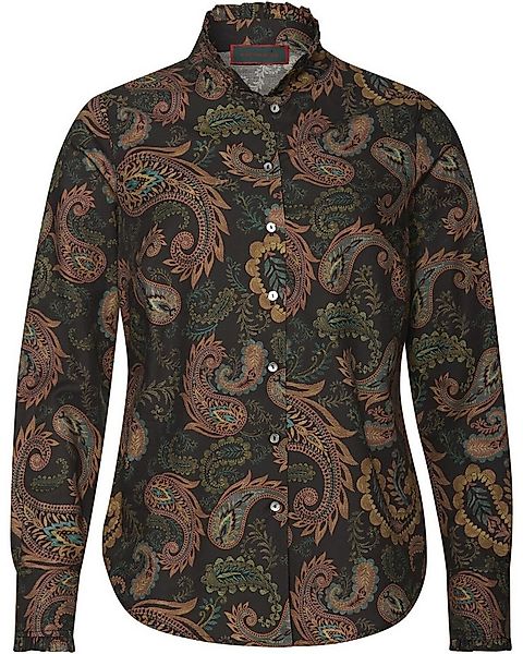 Reitmayer Langarmbluse Stehkragenbluse mit Paisley-Muster günstig online kaufen