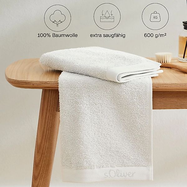 s.Oliver Handtuch Set »s. Oliver, besonders weich und saugfähig,«, (Set, 6 günstig online kaufen