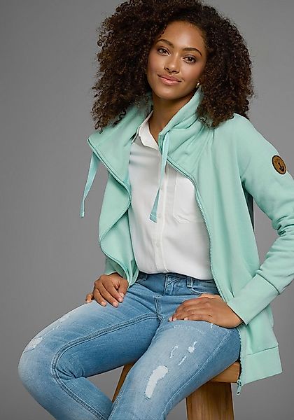 Ocean Sportswear Sweatjacke mit voluminösem hohem Kragen günstig online kaufen