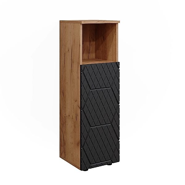 Vicco Midischrank Irma, Anthrazit mit Wabenstruktur/Anthrazit, 30 x 95 cm ( günstig online kaufen