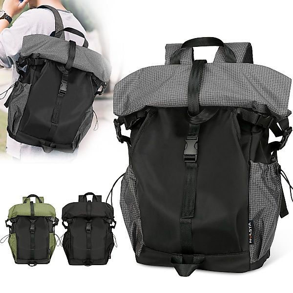 NULSTA Reiserucksack Hochwertiger Leichter Rolltop Rucksack günstig online kaufen