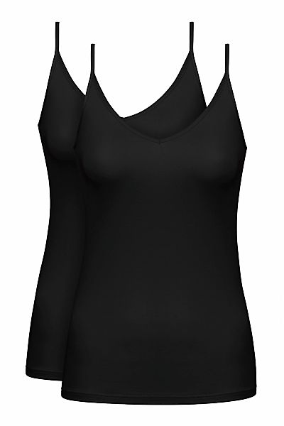 Mey Spaghettitop "Pure Sense" 2er Pack, ohne auftragende Seitennähte, tiefe günstig online kaufen