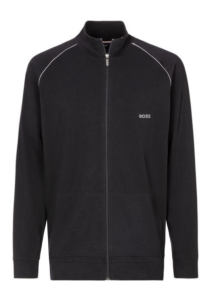 BOSS Sweatjacke mit Logostickerei günstig online kaufen
