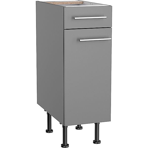 Optifit Küchen-Unterschrank Mats825 30 cm x 87 cm x 58,4 cm Basaltgrau günstig online kaufen