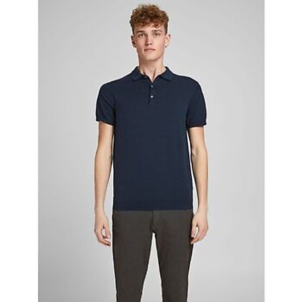 Jack & Jones  T-Shirts & Poloshirts 12136090 BLAIGOR-NEW NAVY günstig online kaufen
