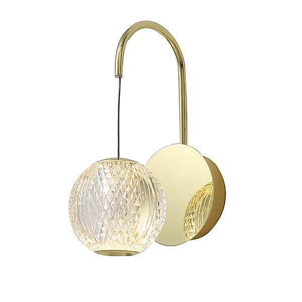 Wandlampe Rosario WL-12220121-1A-GD günstig online kaufen